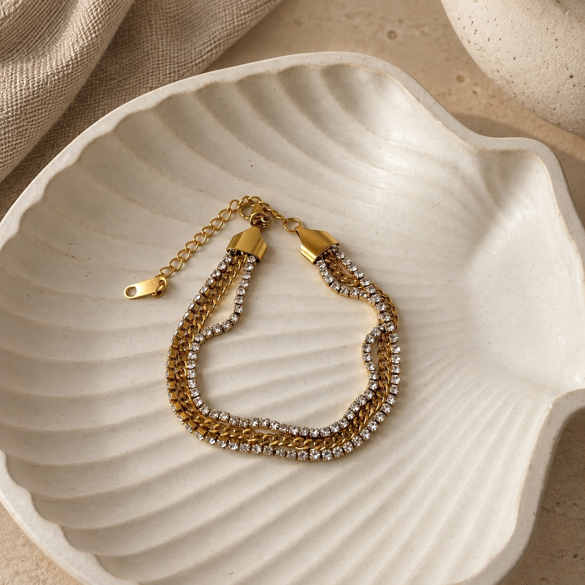 Elara tennis bracelet