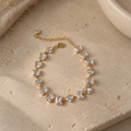 Crystal White Stone Bracelet
