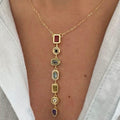 Multi color necklace