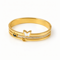 Golden Butterfly Grace Bangle