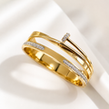 Golden Nail Luxe Bangle