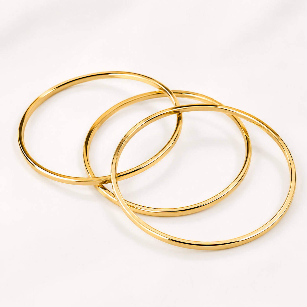 Classic Shine Bangle Set