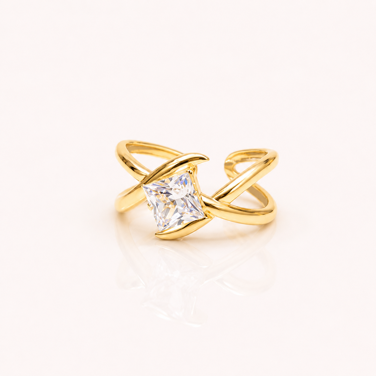 Infinity Prism Crystal Ring