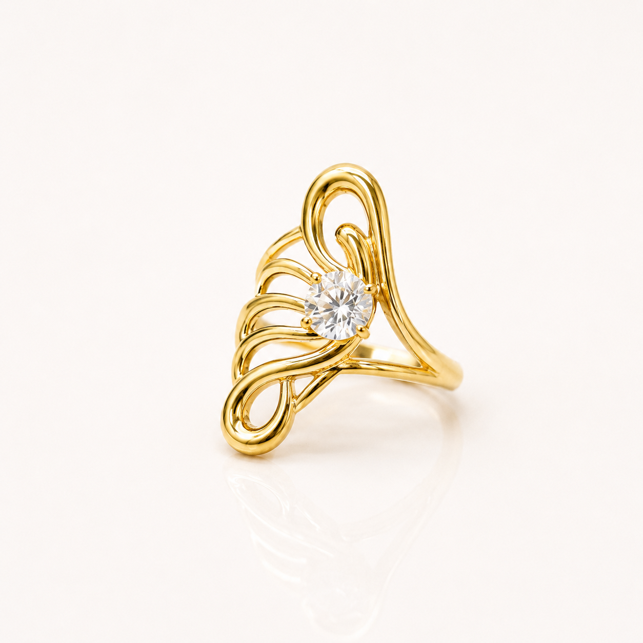 Wing Crystal Ring