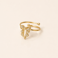 Bow Crystal RingBow Crystal Ring