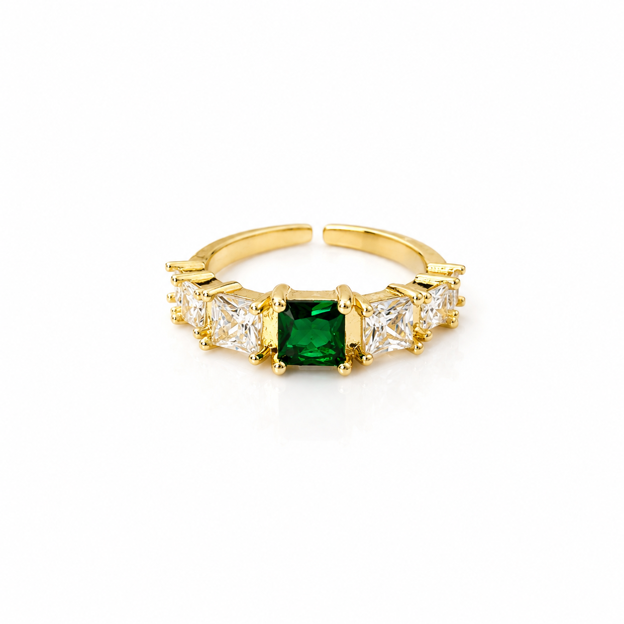 Emerald Éclat Ring