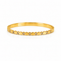 Nova Edge Gold Bangle