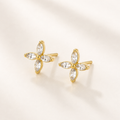 Bloom Crystal Studs