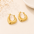 Teardrop Hoops