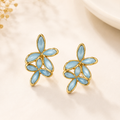 Sky Petal Earrings