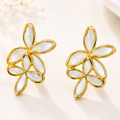 Pearl Petal Bloom Earrings