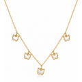 Butterfly Charm Gold Necklace