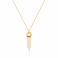 Hanging Heart Chain Necklace
