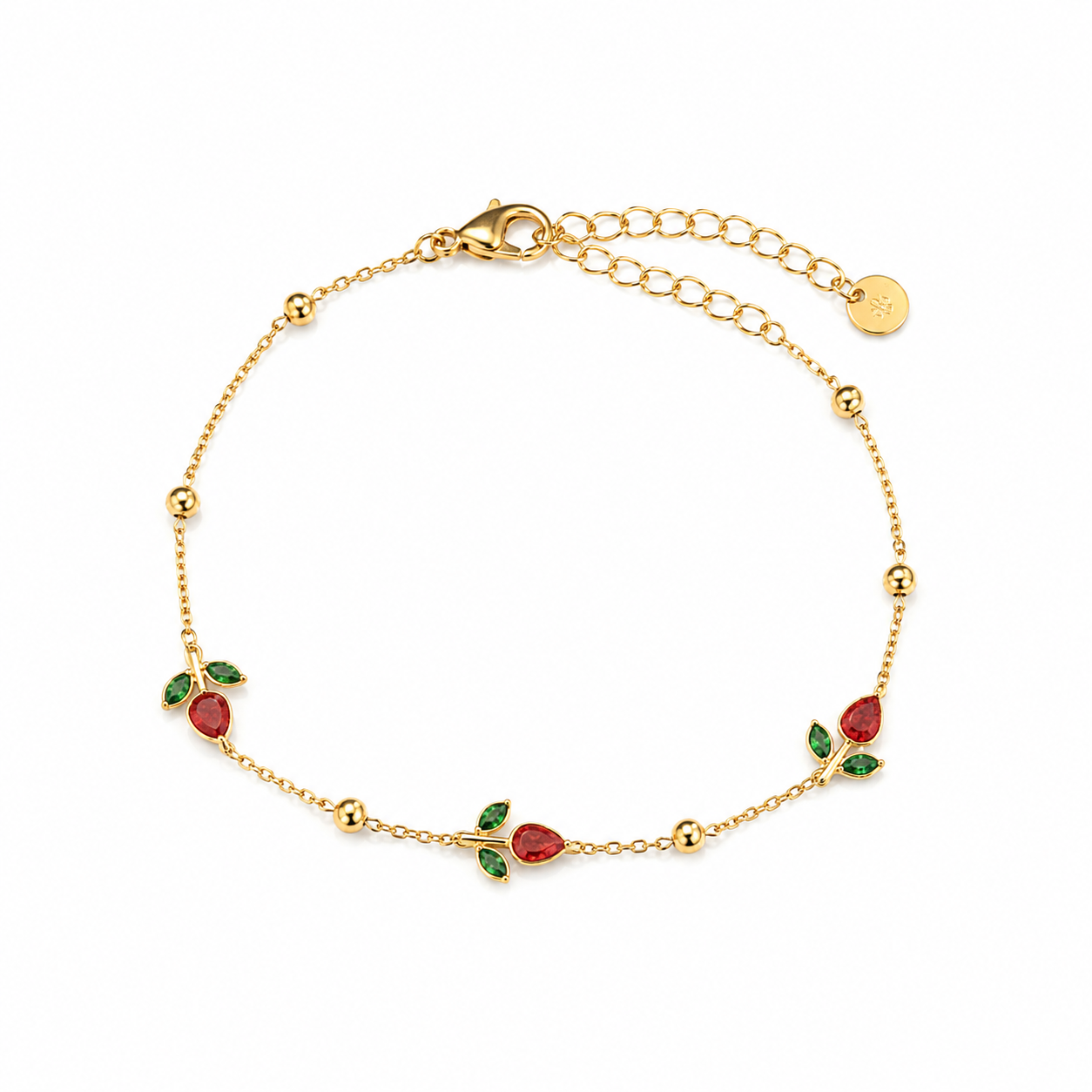 Roselle Charm Bracelet