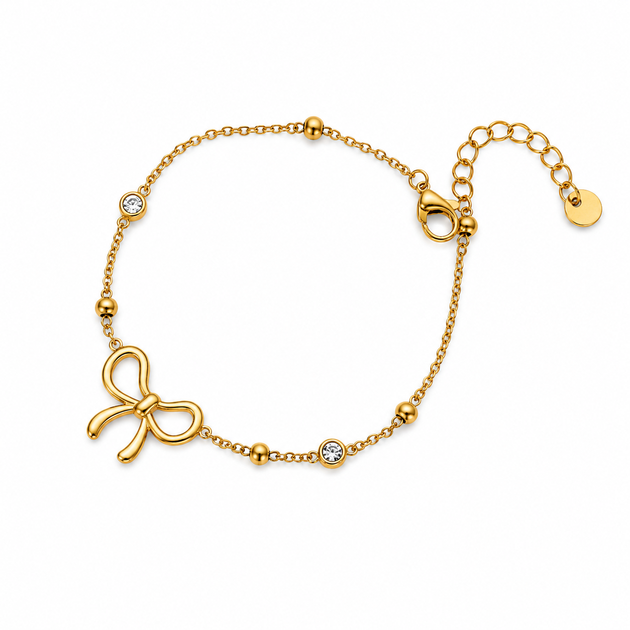 Golden Bow Bracelet