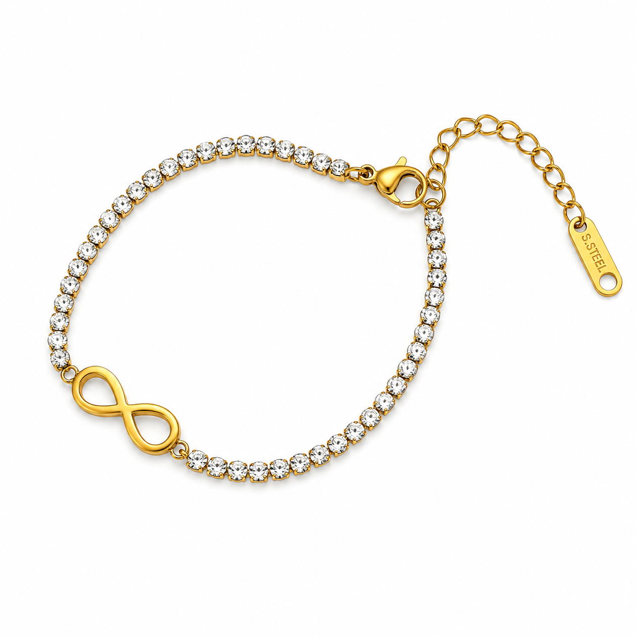 Infinity Tennis Bracelet