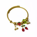 Cherry Berry Charm Bracelet