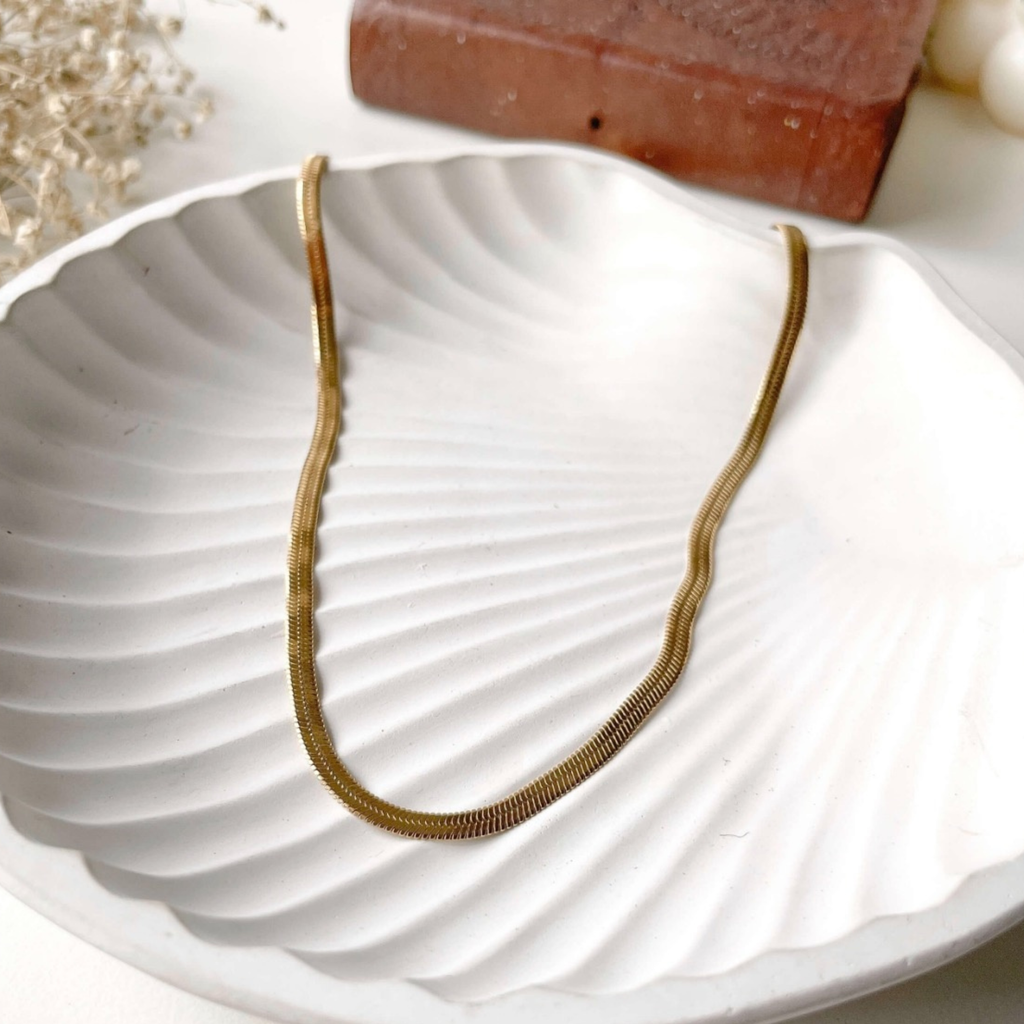 Snake Chain Gold Necklace