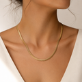 Snake Chain Gold Necklace