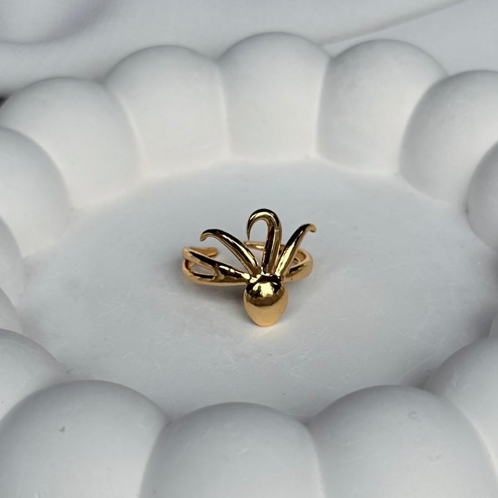 Bloom Petal Adjustable Ring