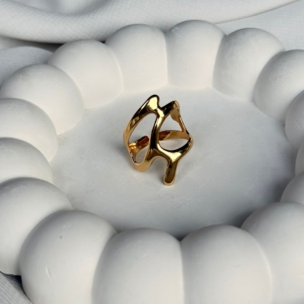 Organic Frame Adjustable Ring