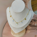 Sweetheart Crystal Gold Necklace