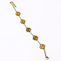 Golden Clover Bracelet