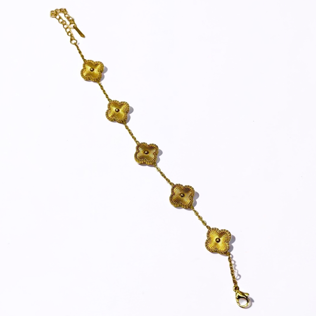 Golden Clover Bracelet