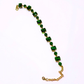 Emerald Green Stone Bracelet