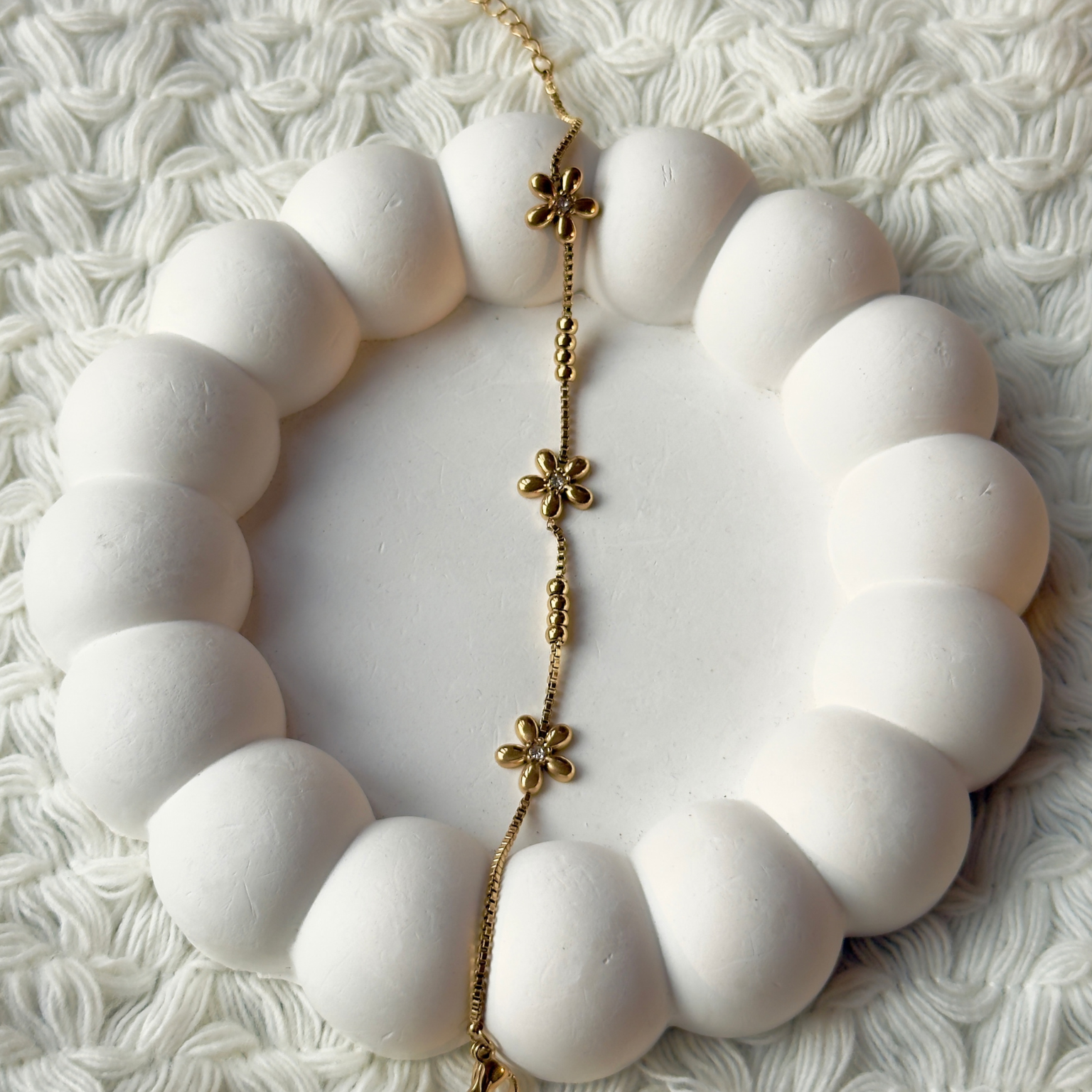 Golden Daisy Bracelet