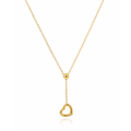 Heart drop pendant