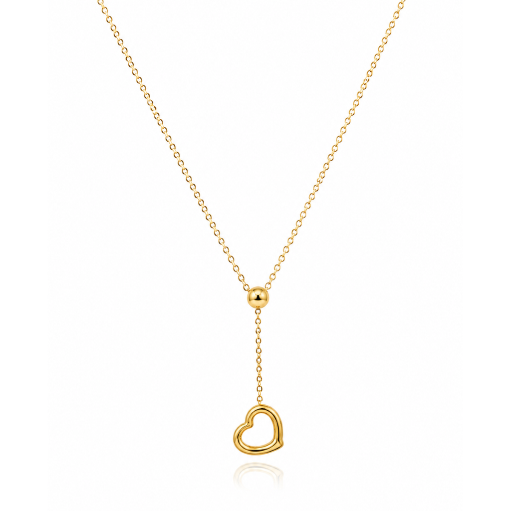 Heart drop pendant
