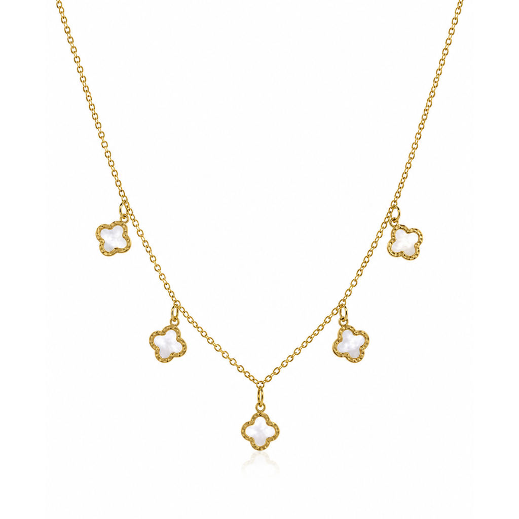 Pearl Clover Necklace