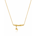 Golden Bamboo Necklace