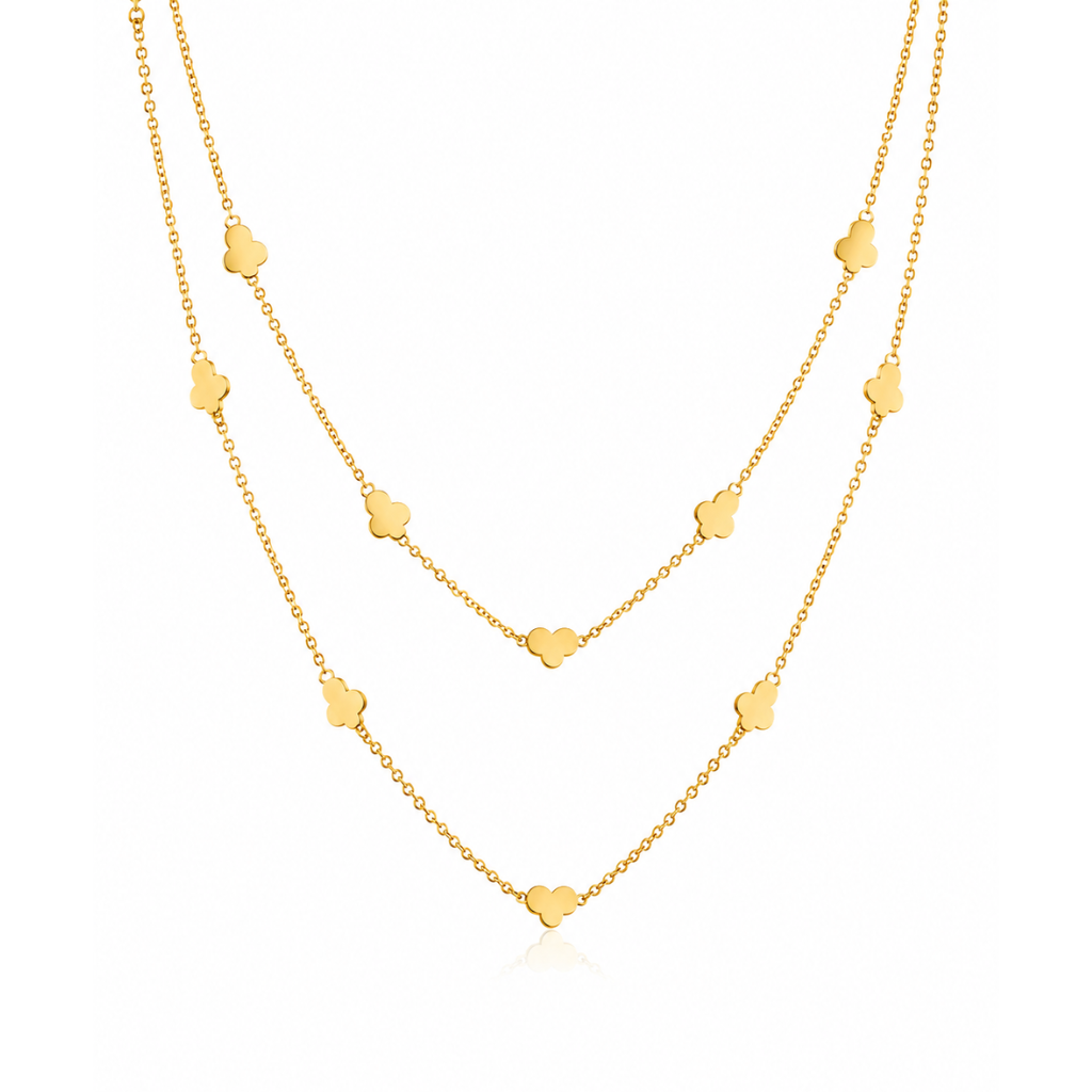 Clover Layered Necklace