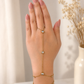 Celeste Gold Hand Chain