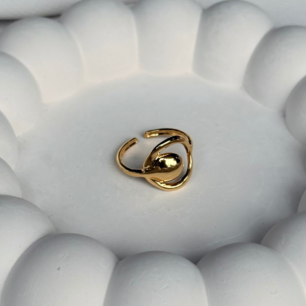 Orbit Sphere Adjustable Ring